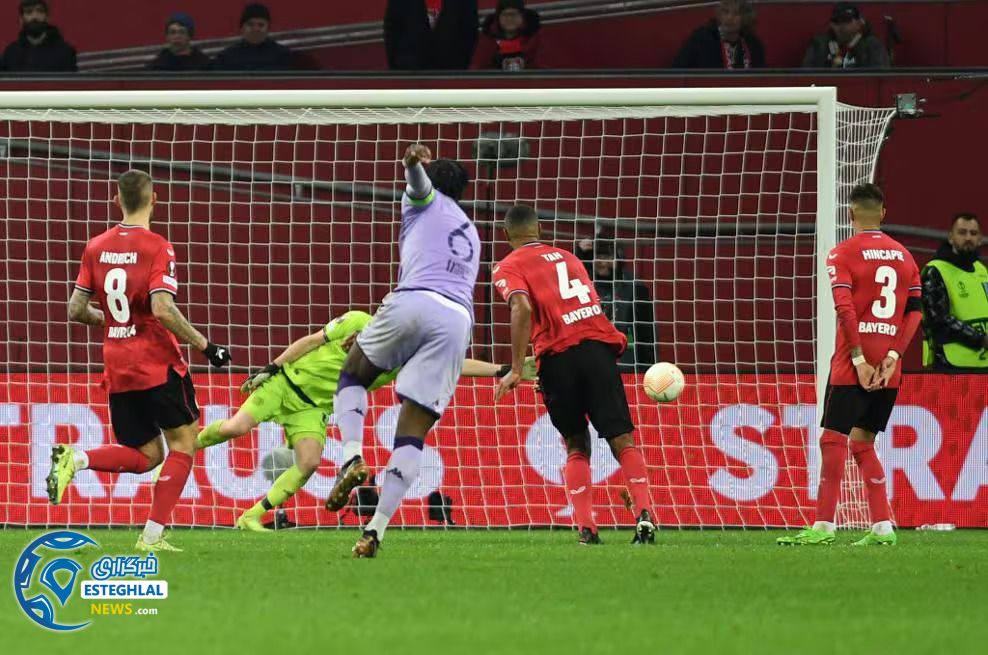 بایرلورکوزن 2-3 موناکو