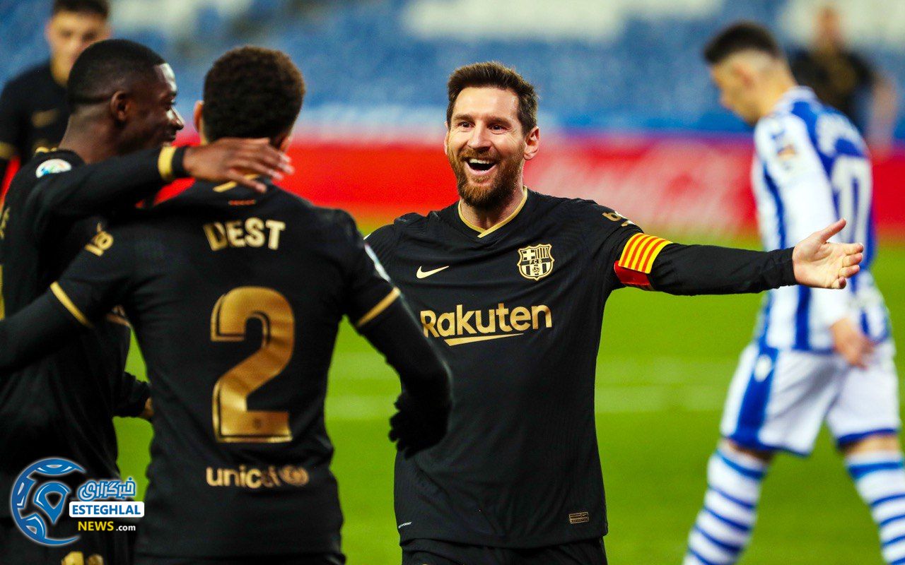 رئال سوسیداد 1-6 بارسلونا 