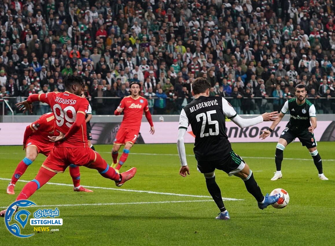 لژیا 1-4 ناپولی