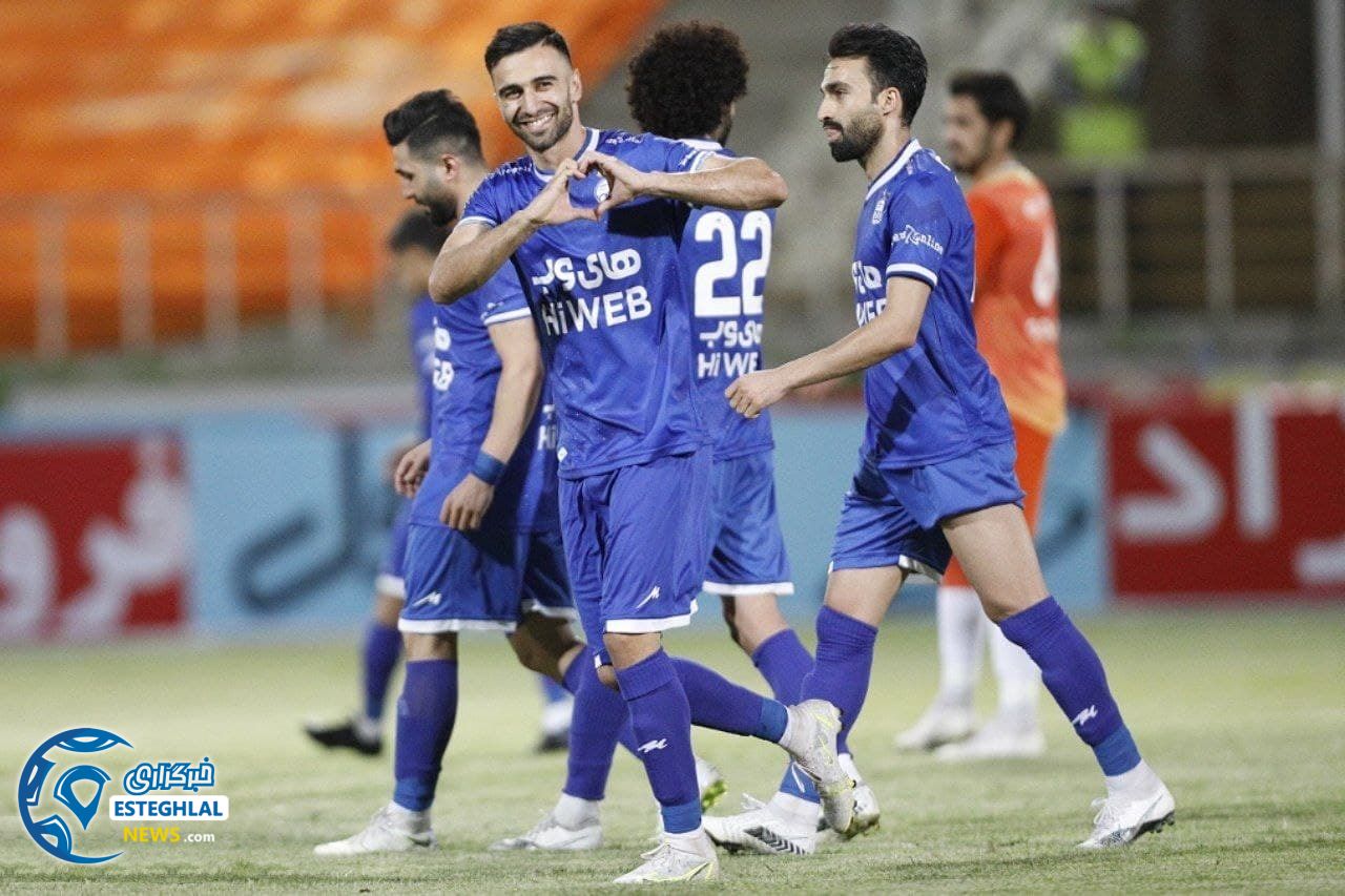 سایپا 0-2 استقلال