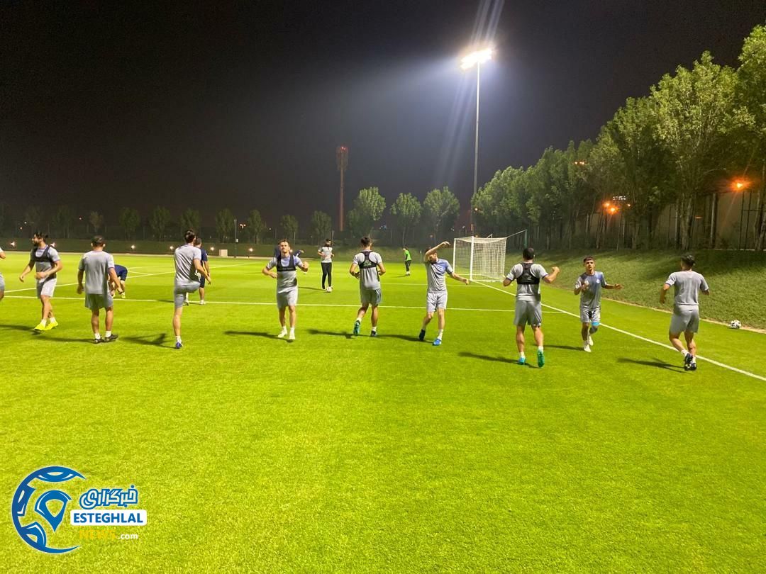 تمرین استقلال در دوحه