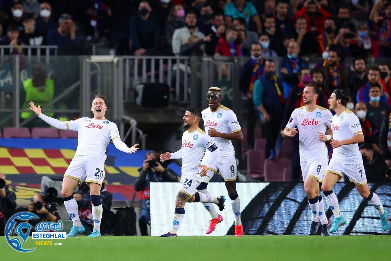 بارسلونا 1-1 ناپولی