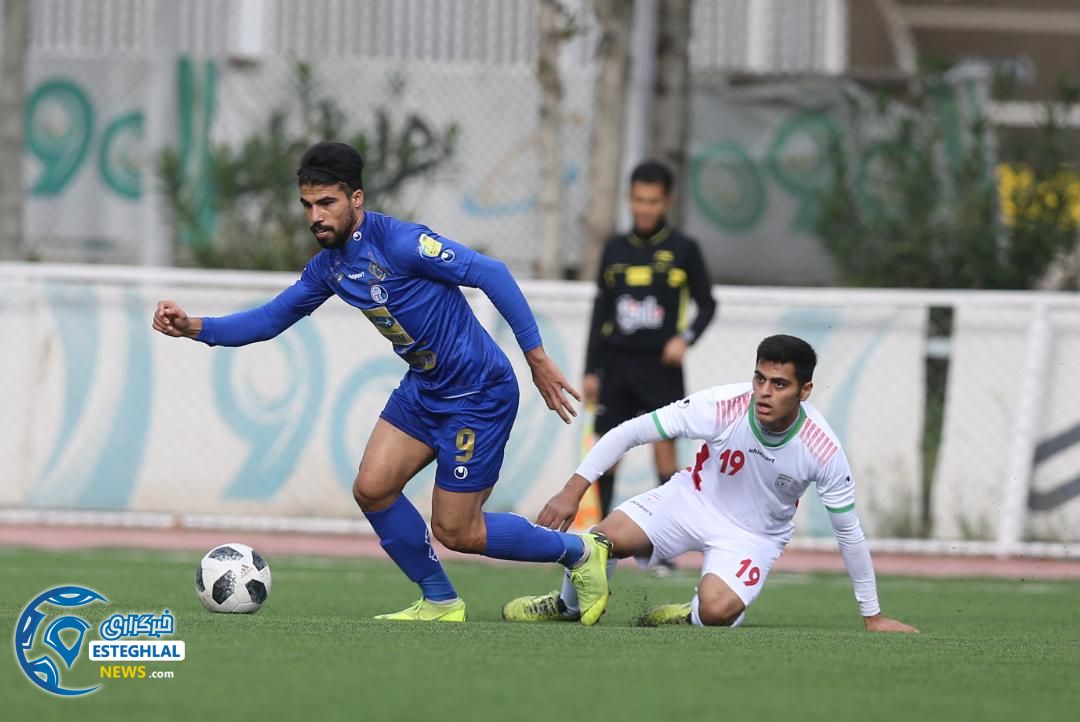 بازی دوستانه استقلال و تیم ملی جوانان