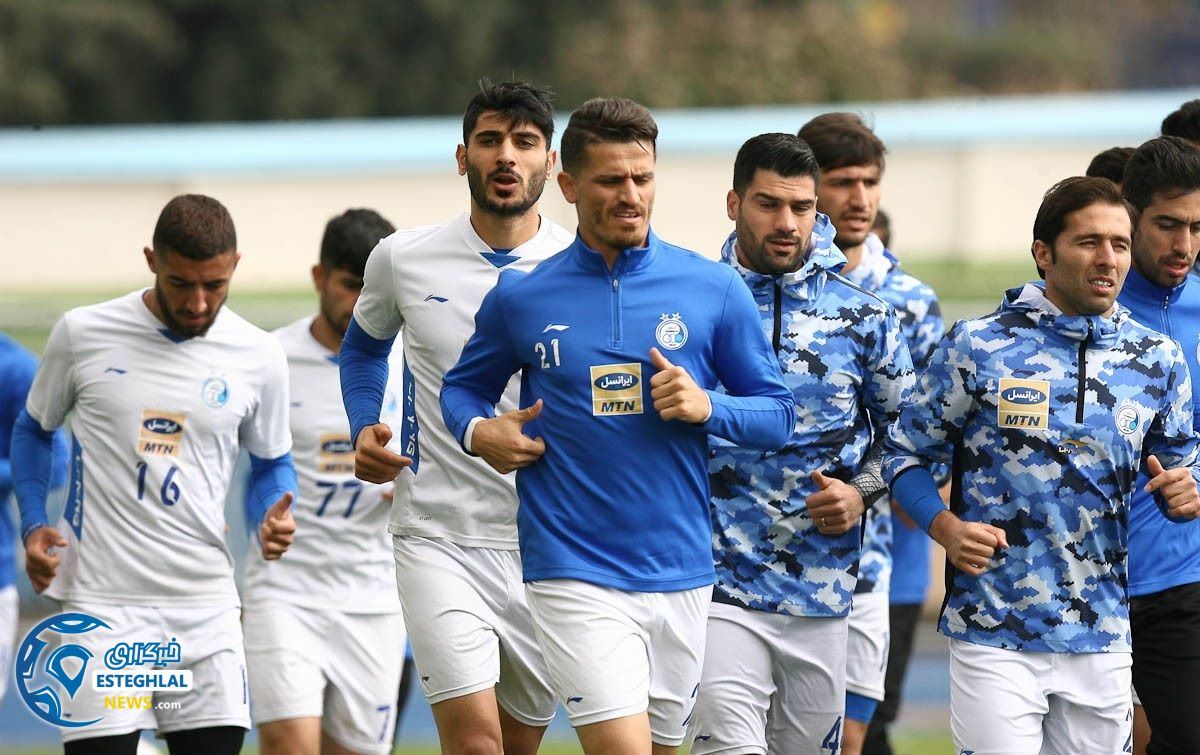 تمرین استقلال 8 آبان 97