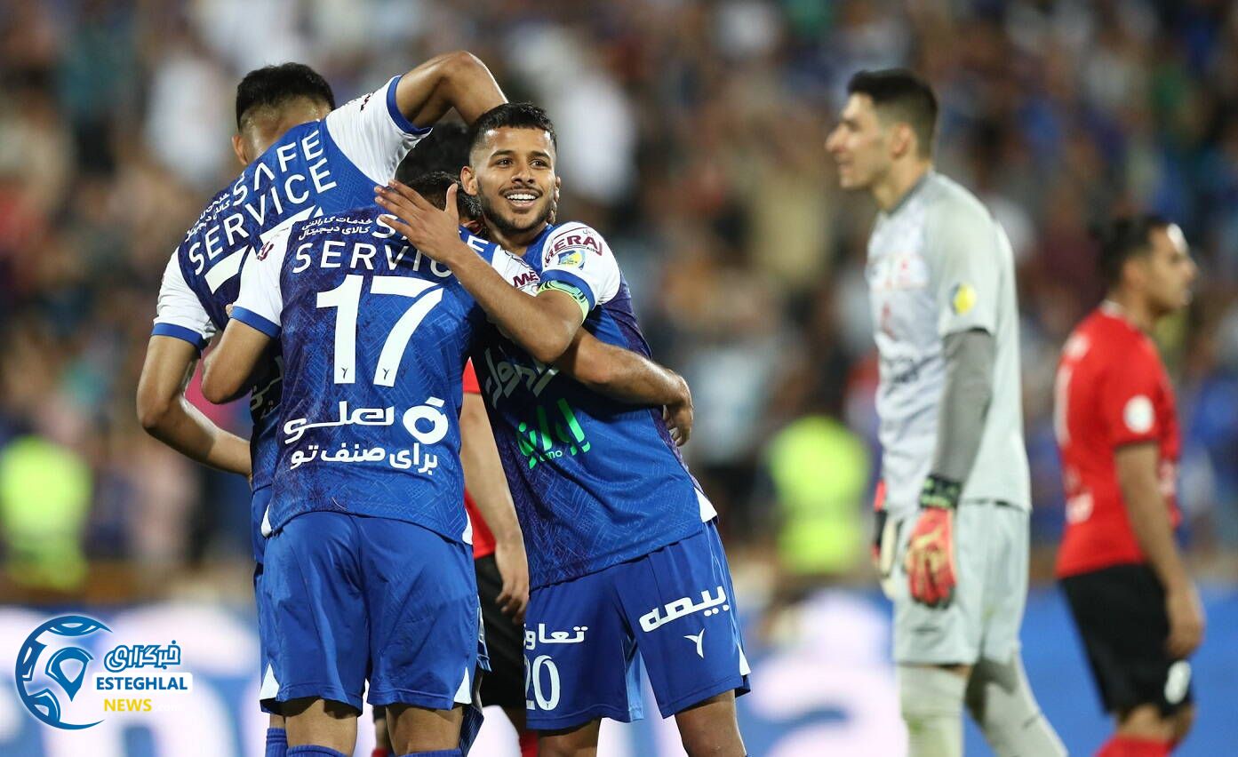 استقلال(تاج) 7-1 تراکتور