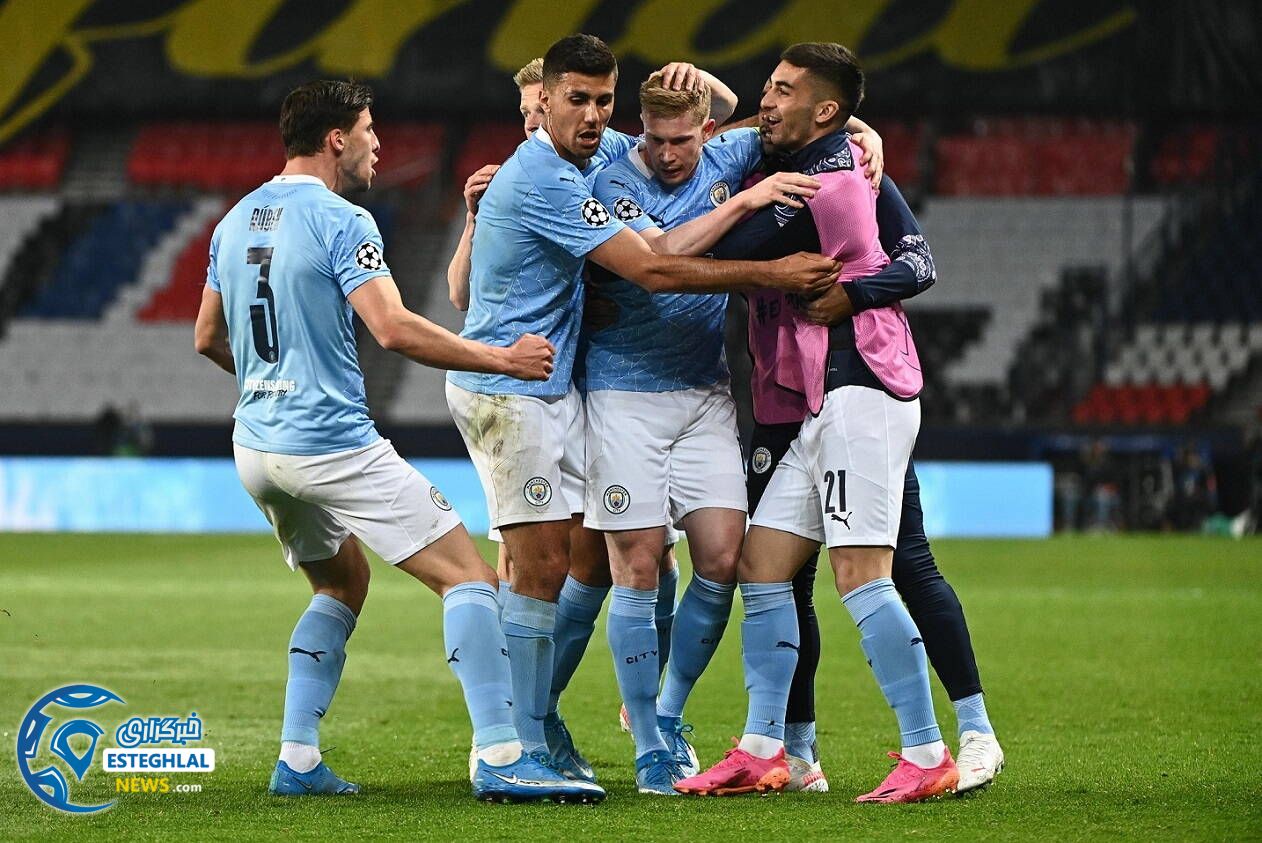 پاری سن ژرمن 1-2 منچسترسیتی