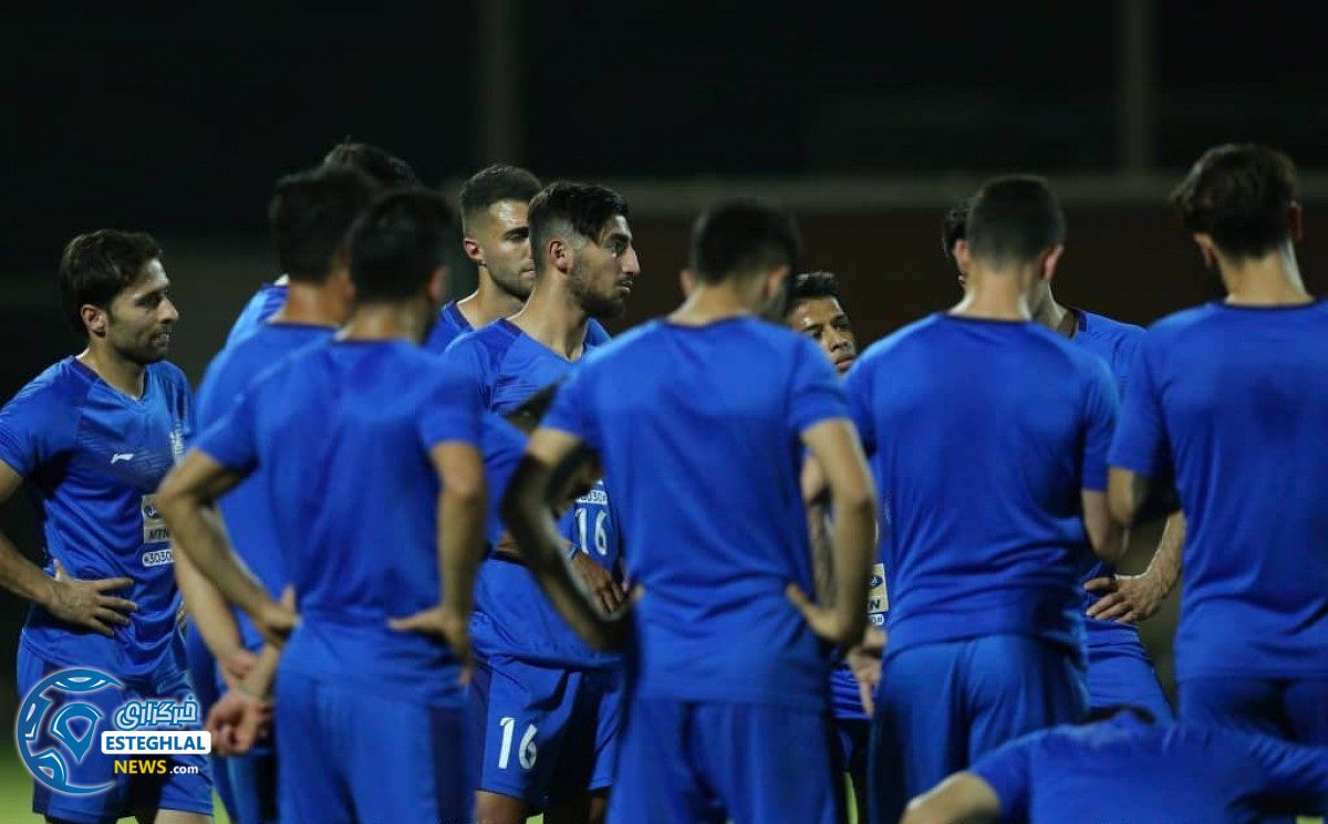 تمرین استقلال جمعه 13 مهر 97 در اهواز