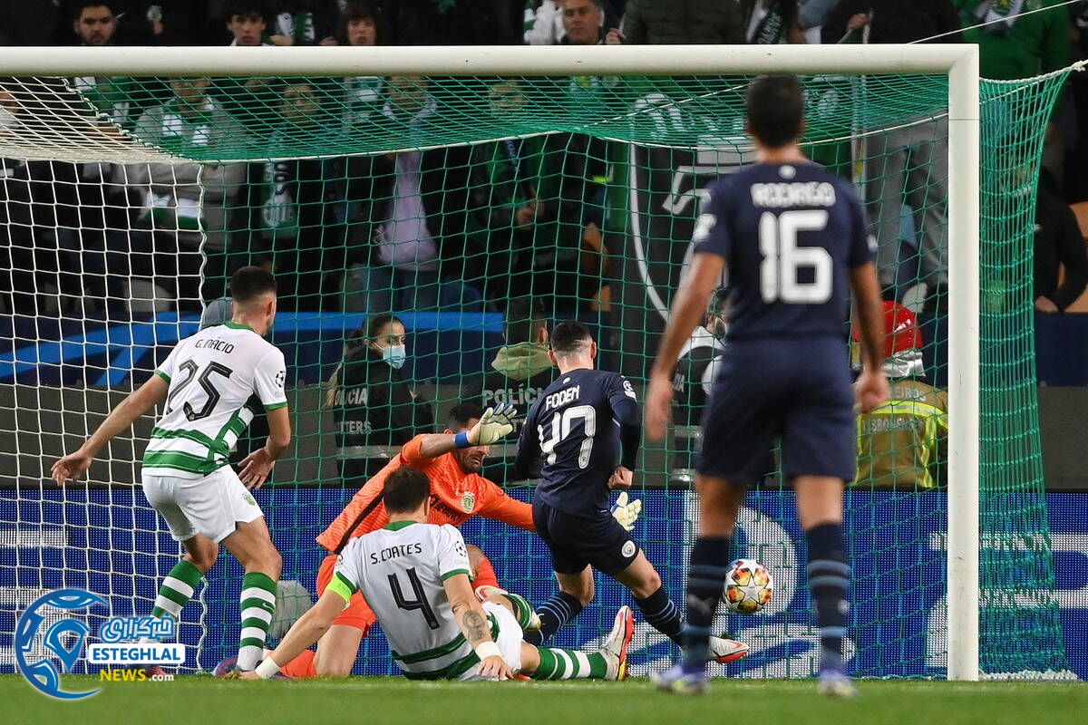 اسپورتینگ لیسبون 0-5 منچسترسیتی 