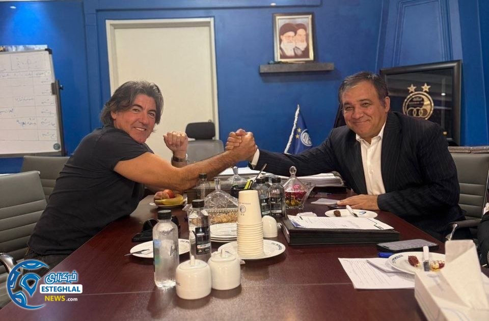 ریکاردو ساپینتو و علی تاجرنیا 