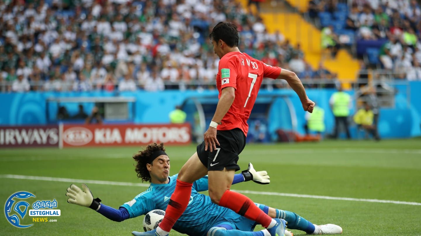 دیدار کره جنوبی و مکزیک