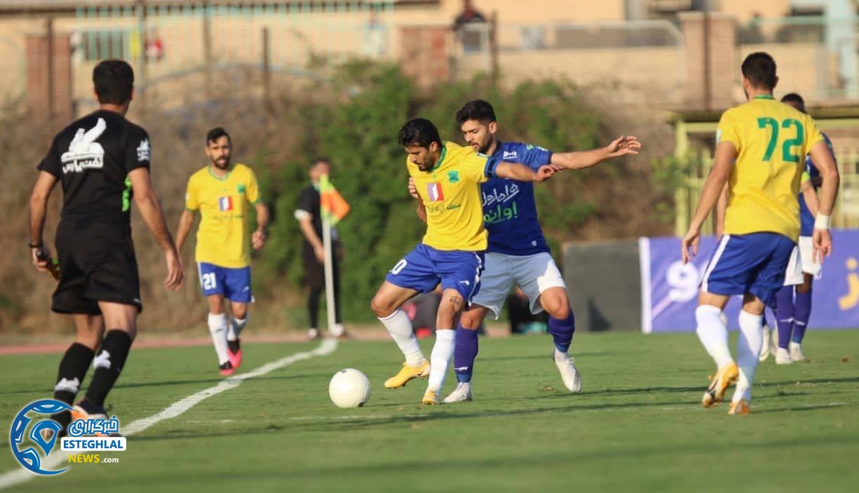 صنعت نفت آبادان 1-1 استقلال 