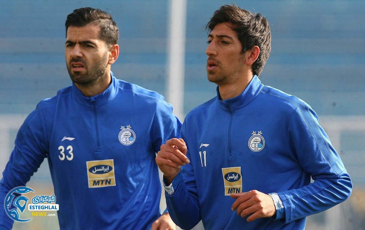 تمرین استقلال 6 آذر 97