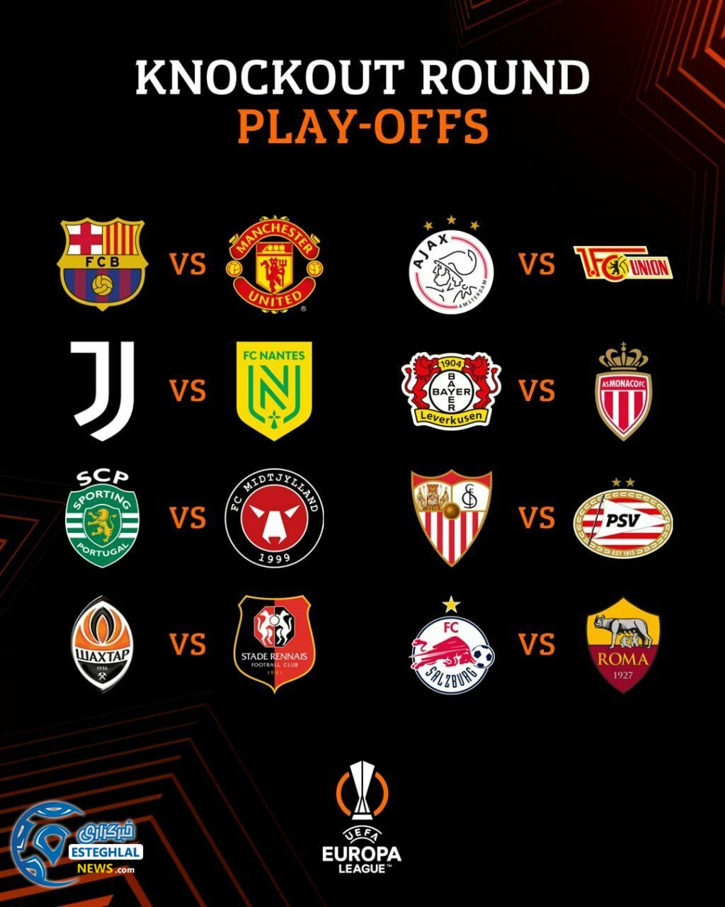 پلی آف 1/8 لیگ اروپا