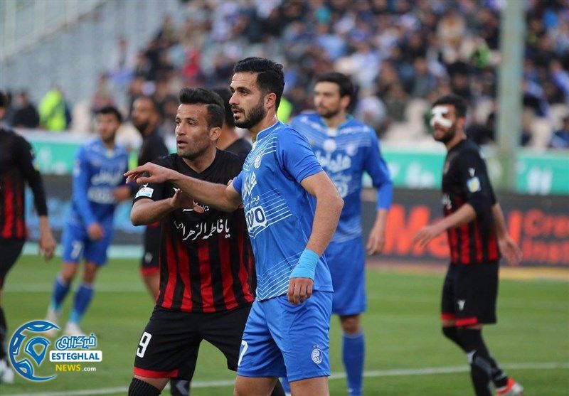 بازی استقلال و سیاه جامگان