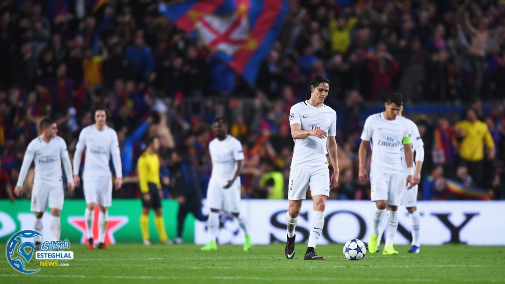 لیگ قهرمانان اروپا دیدار بارسلونا و پاری سن ژرمن