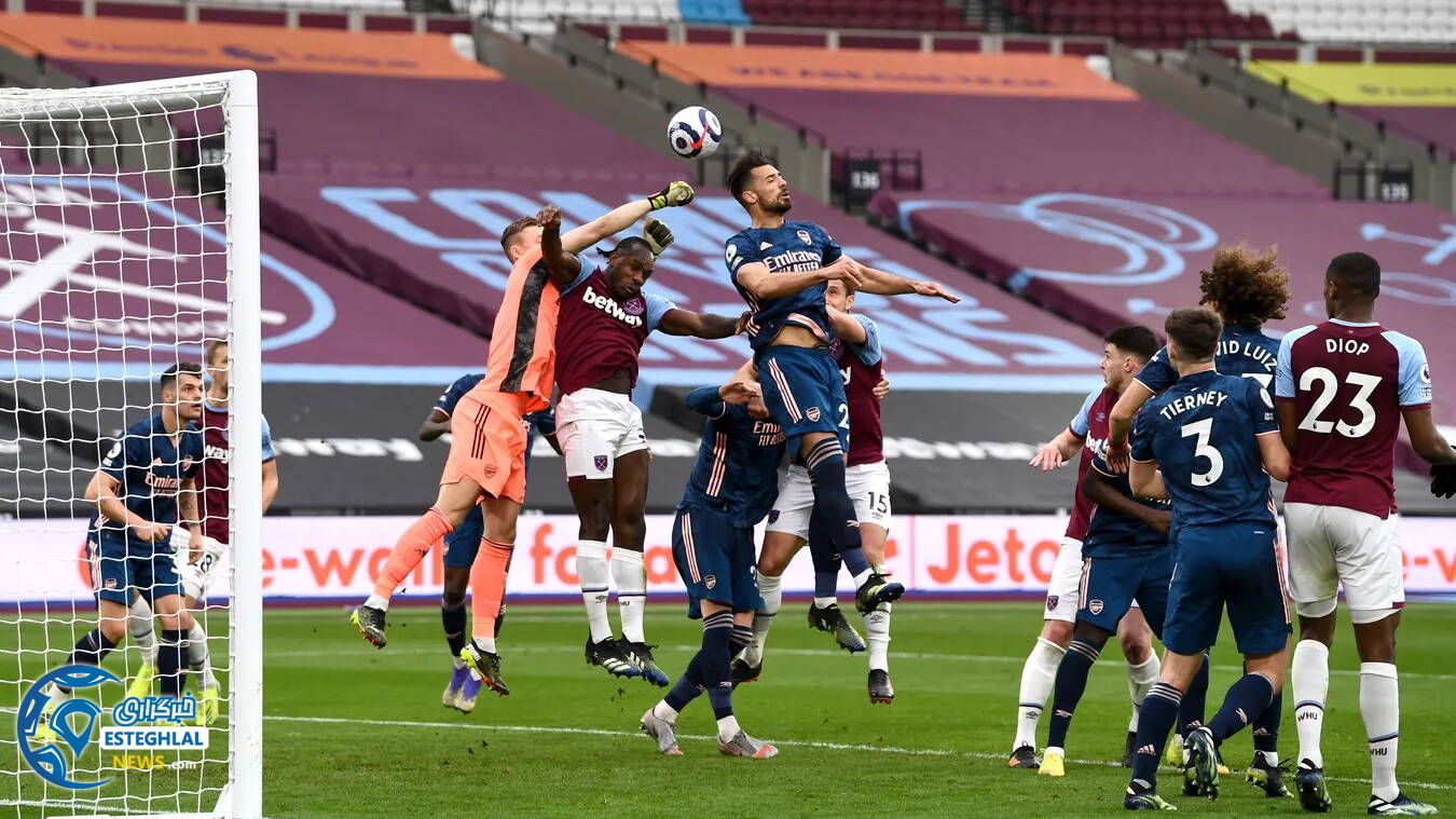 وستهام 3-3 آرسنال