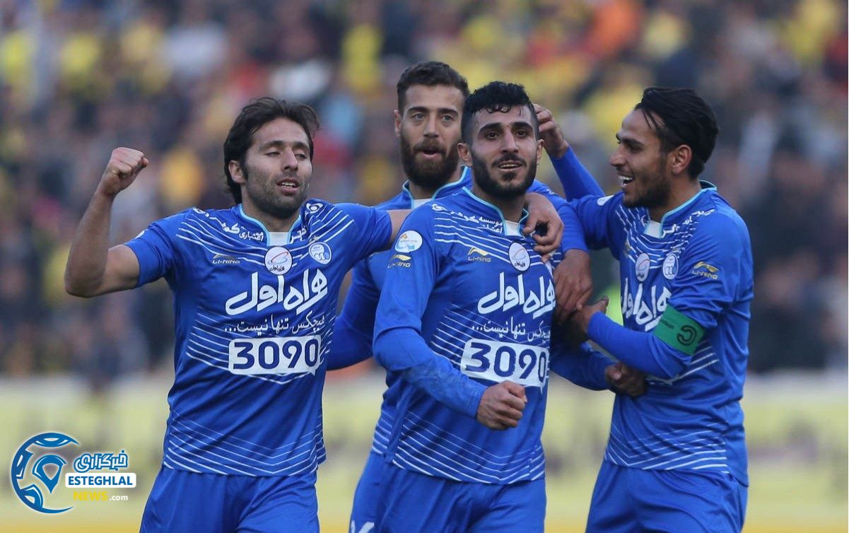 بهنام برزای دیدار سپاهان و استقلال