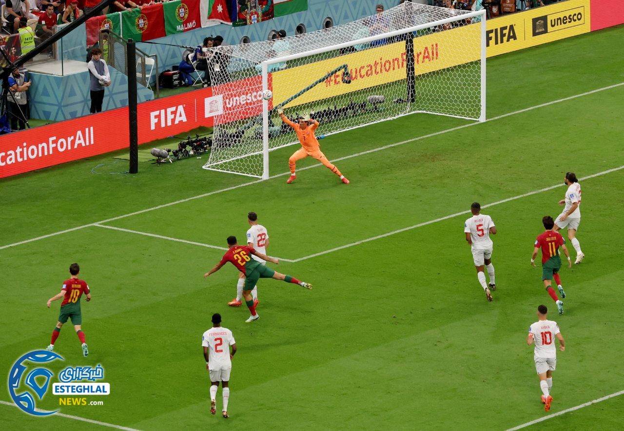 پرتغال 6-1 سوئیس