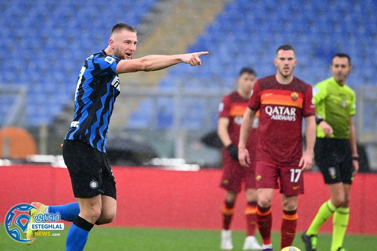 آاس رم 2-2 اینترمیلان