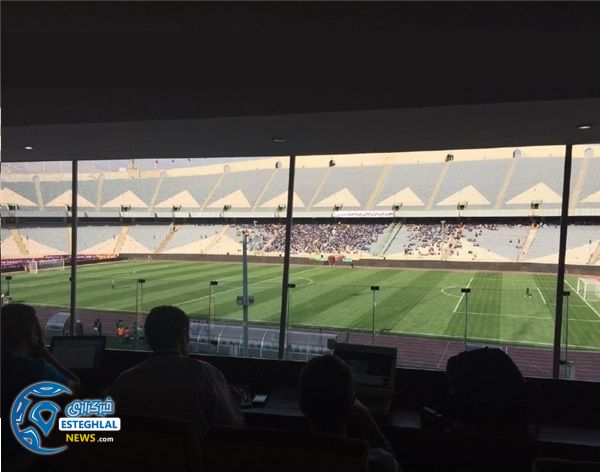 حاشیه دیدار استقلال و پدیده