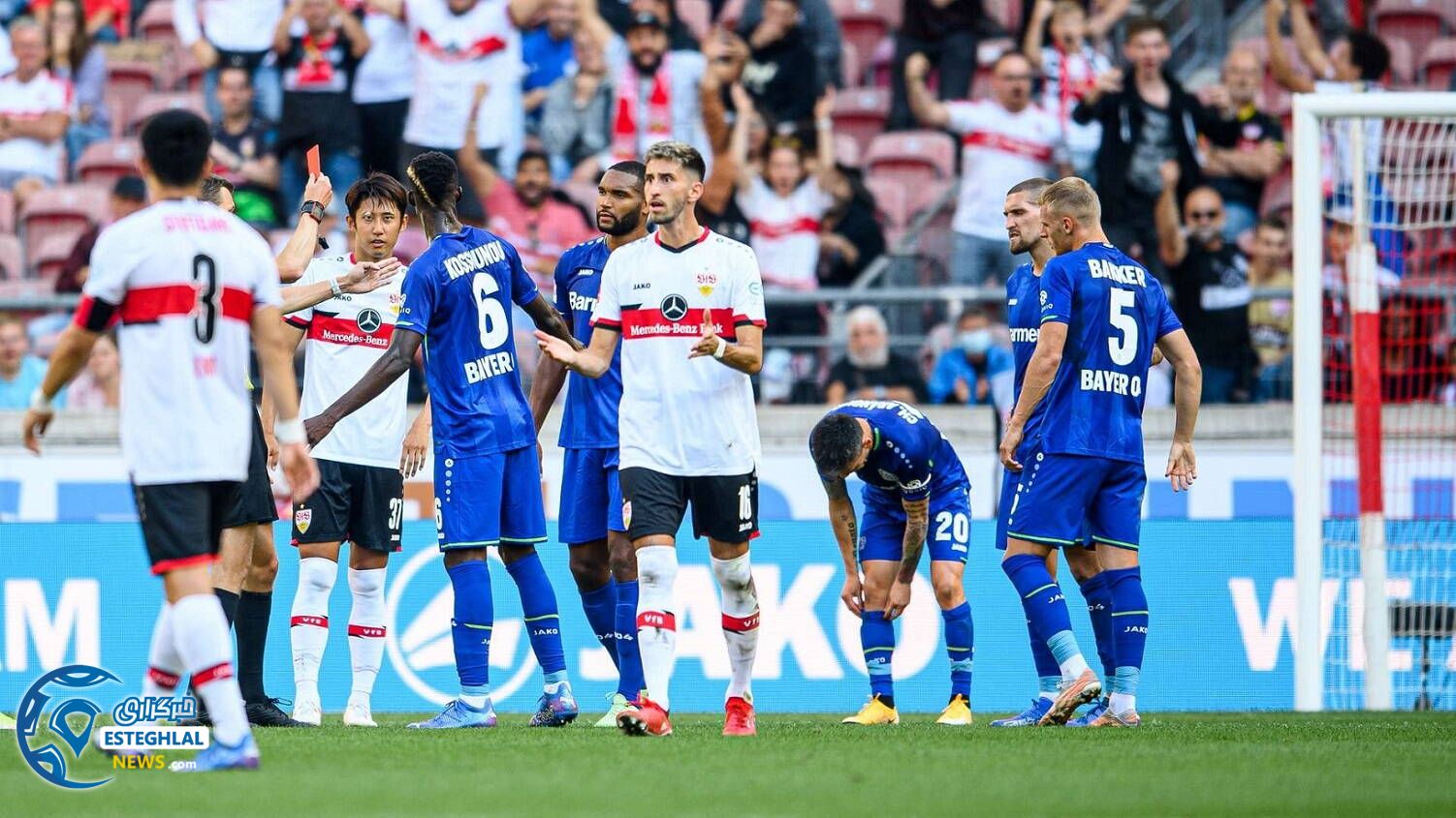 اشتوتگارت 1-3 بایرلورکوزن