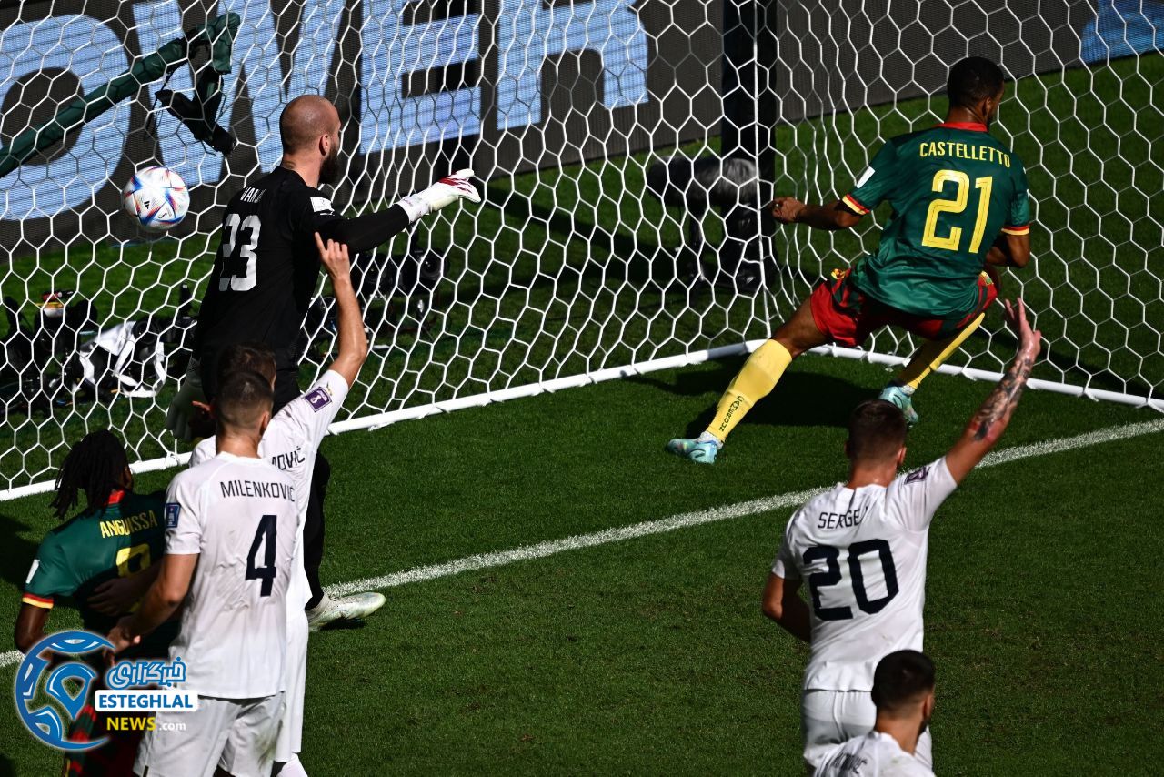 صربستان 3-3 کامرون