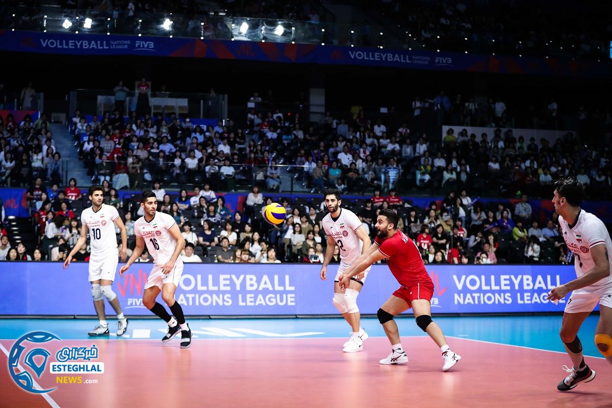 دیدار تیم ملی والیبال آرژانتین و ایران