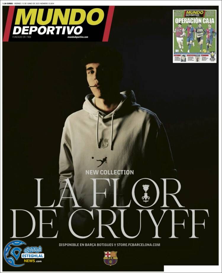 روزنامه ورزشی موندو دپورتیوو جمعه 23 خرداد 1404 