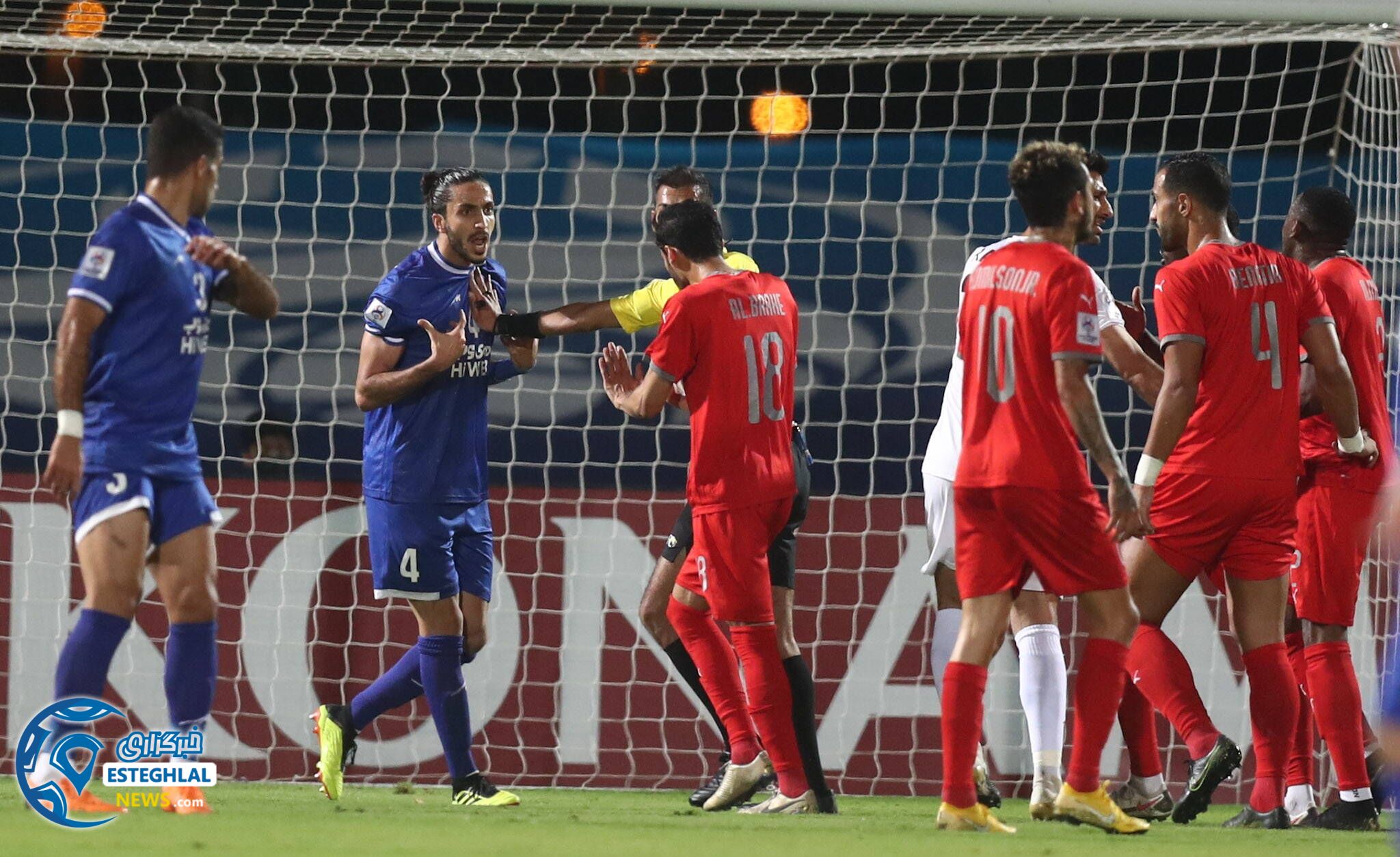 الدحیل قطر 4-3 استقلال ایران
