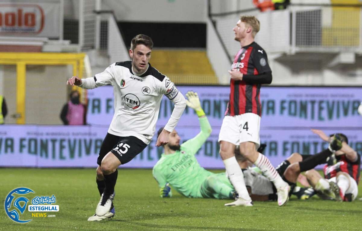 اسپزیا 2-0 آث میلان