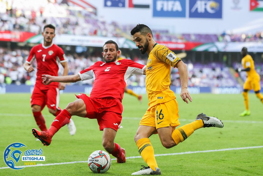 دیدار استرالیا و اردن