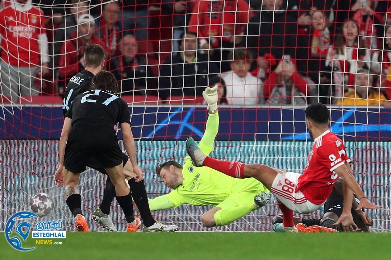 بنفیکا 5-1 کلوب بروژ