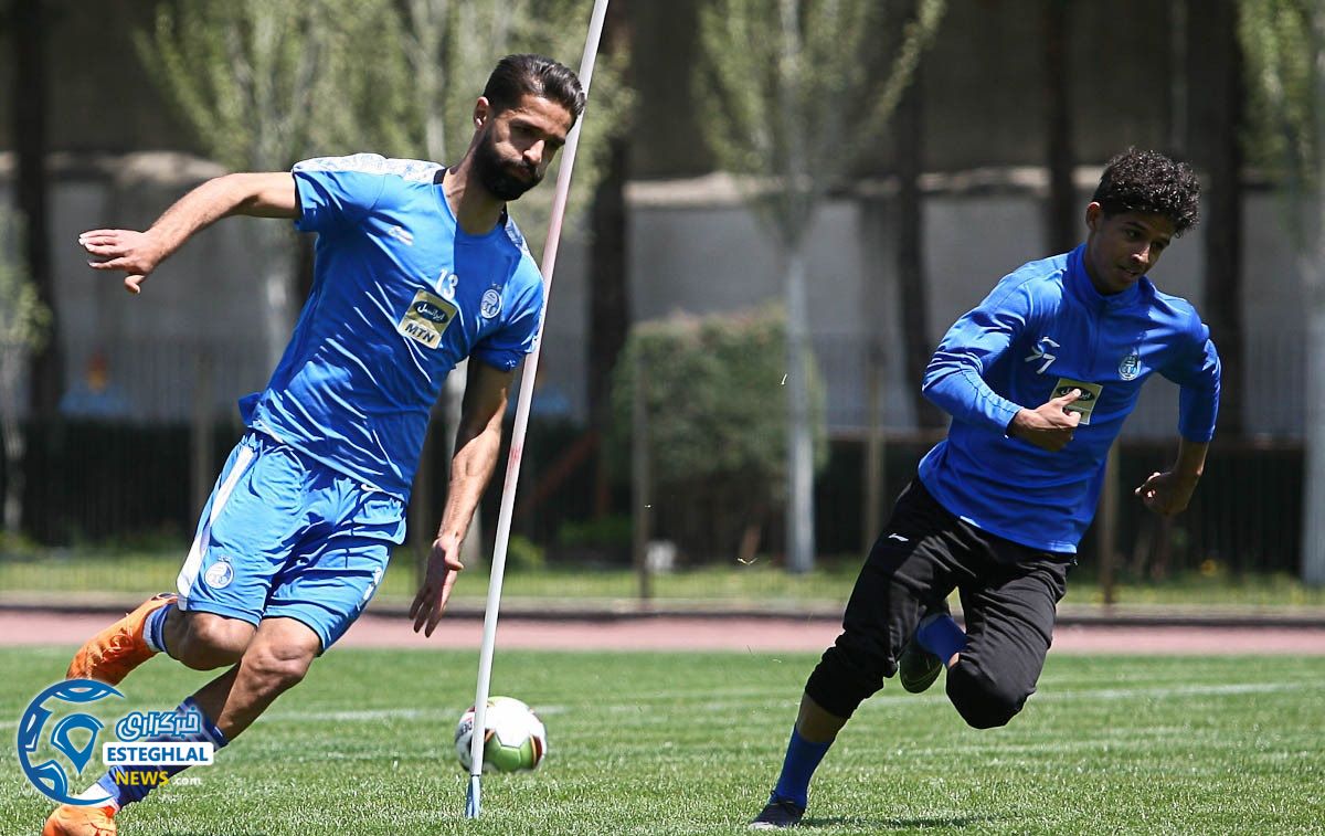 تمرین استقلال 25 فروردین 98