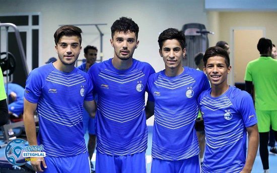 بازیکنان جوان استقلال