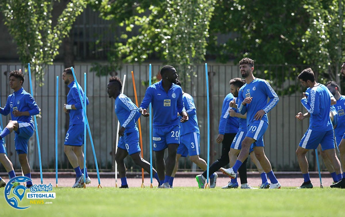 تمرین استقلال 31 فروردین 98