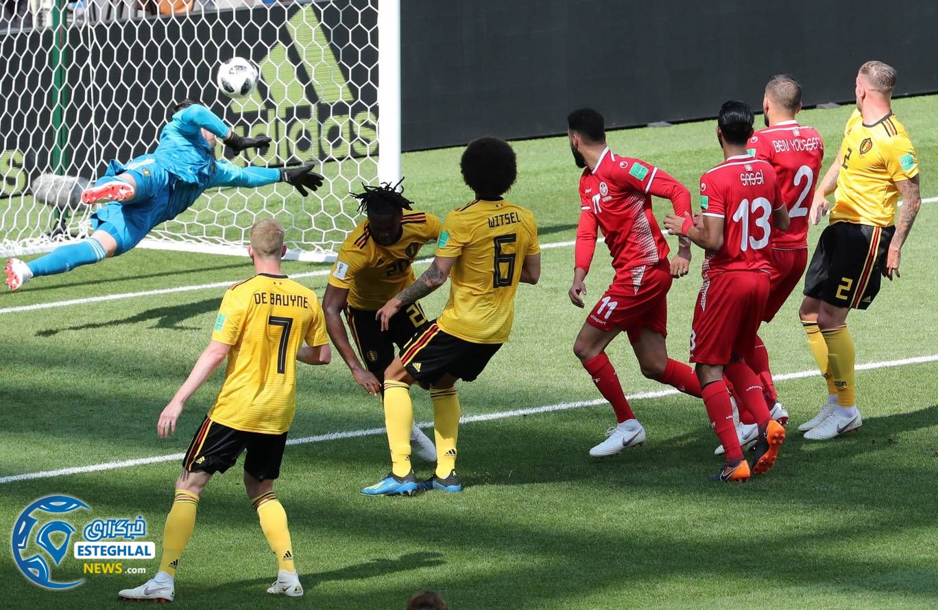 دیدار بلژیک و تونس