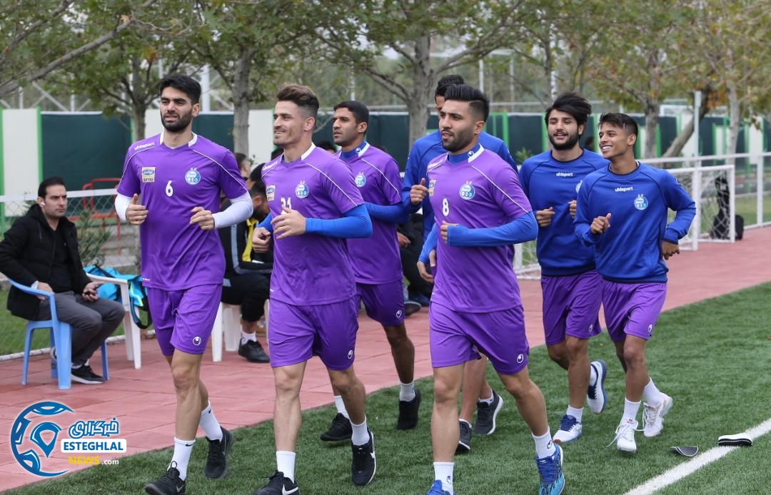 بازی دوستانه استقلال و تیم ملی جوانان