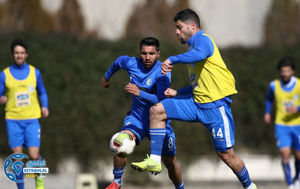 تمرین استقلال 14 بهمن ماه 97