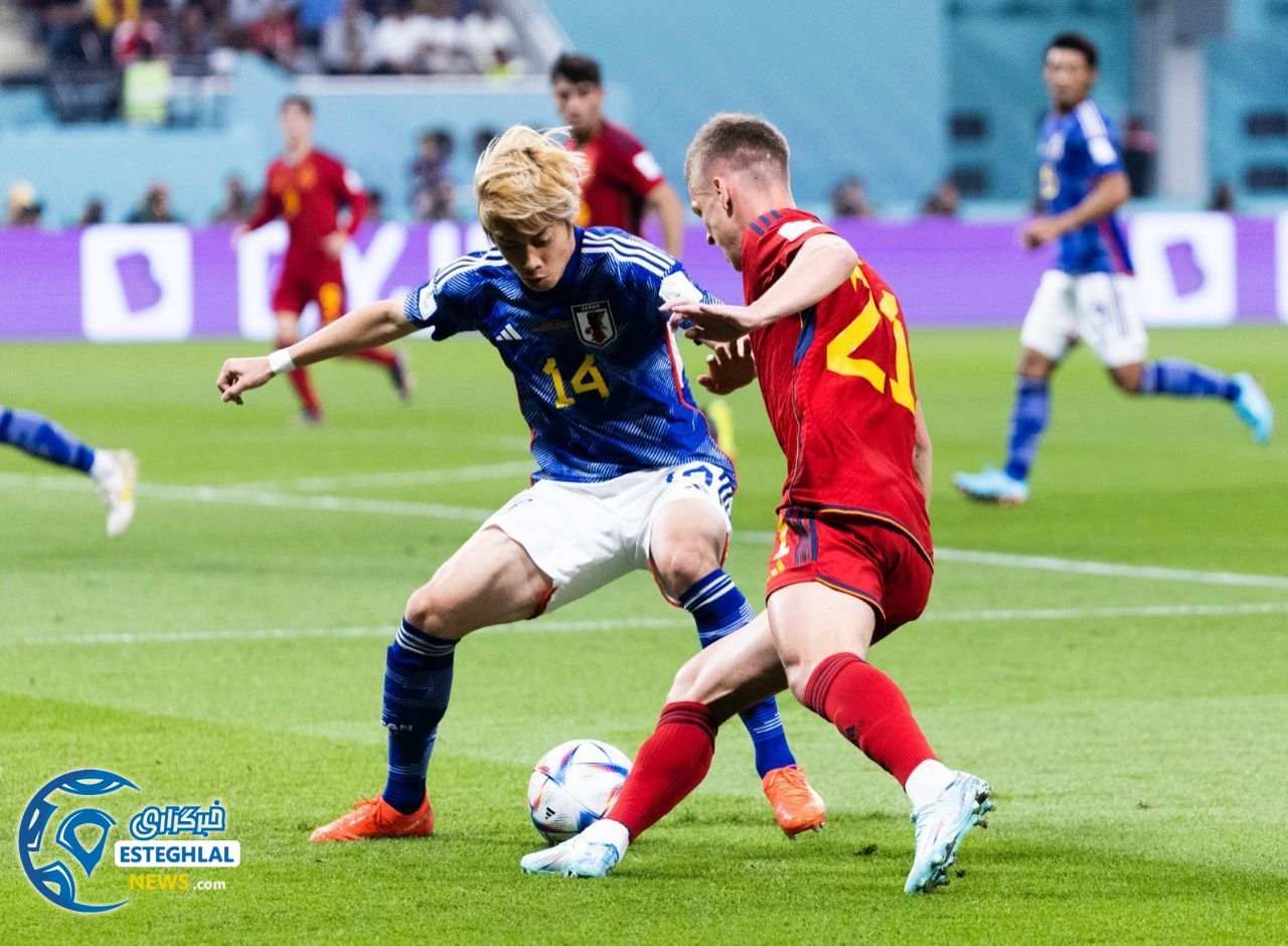 ژاپن 2-1 اسپانیا