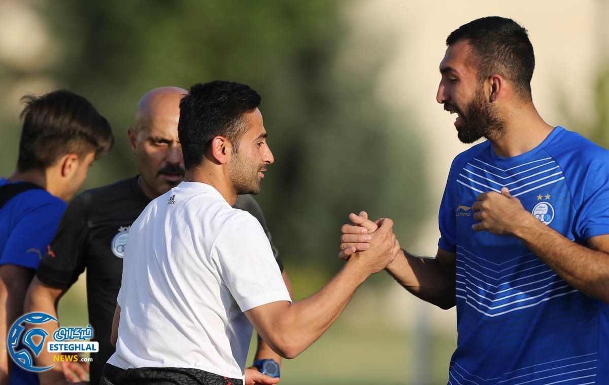 امید ابراهیمی و روزبه چشمی