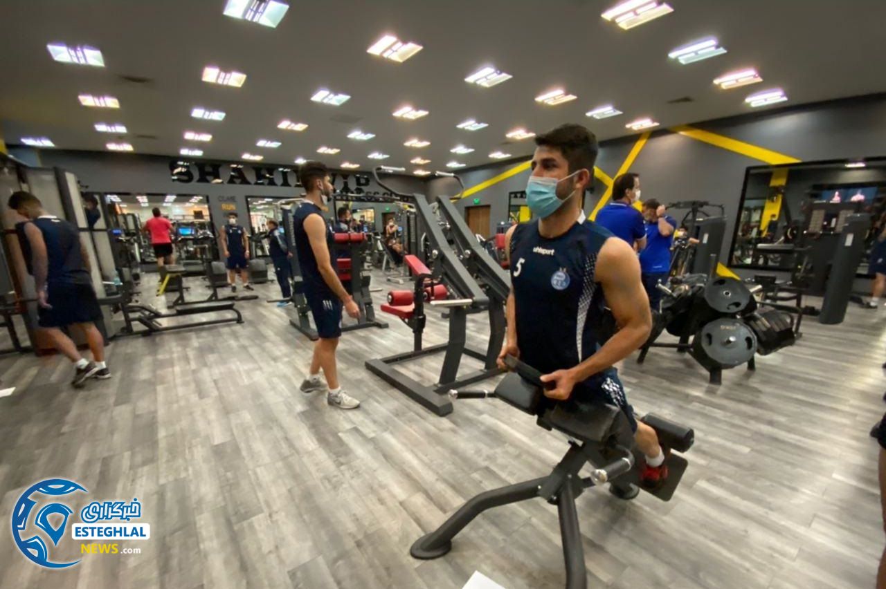 تمرین وزنه استقلال