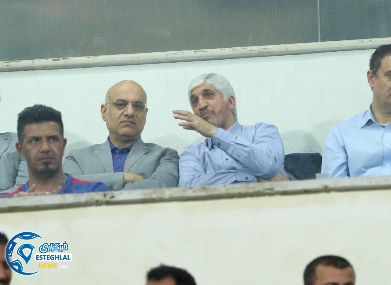 امیر حسین فتحی در ورزشگاه آزادی