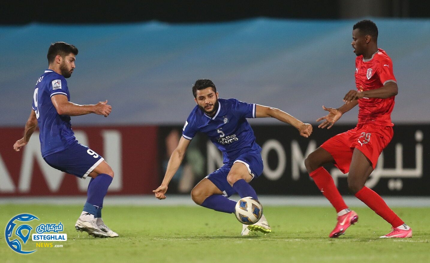 استقلال 2-2 الدحیل