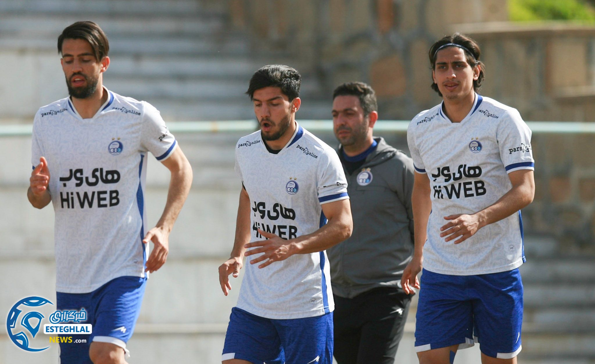 تمرین استقلال در مسجد سلیمان