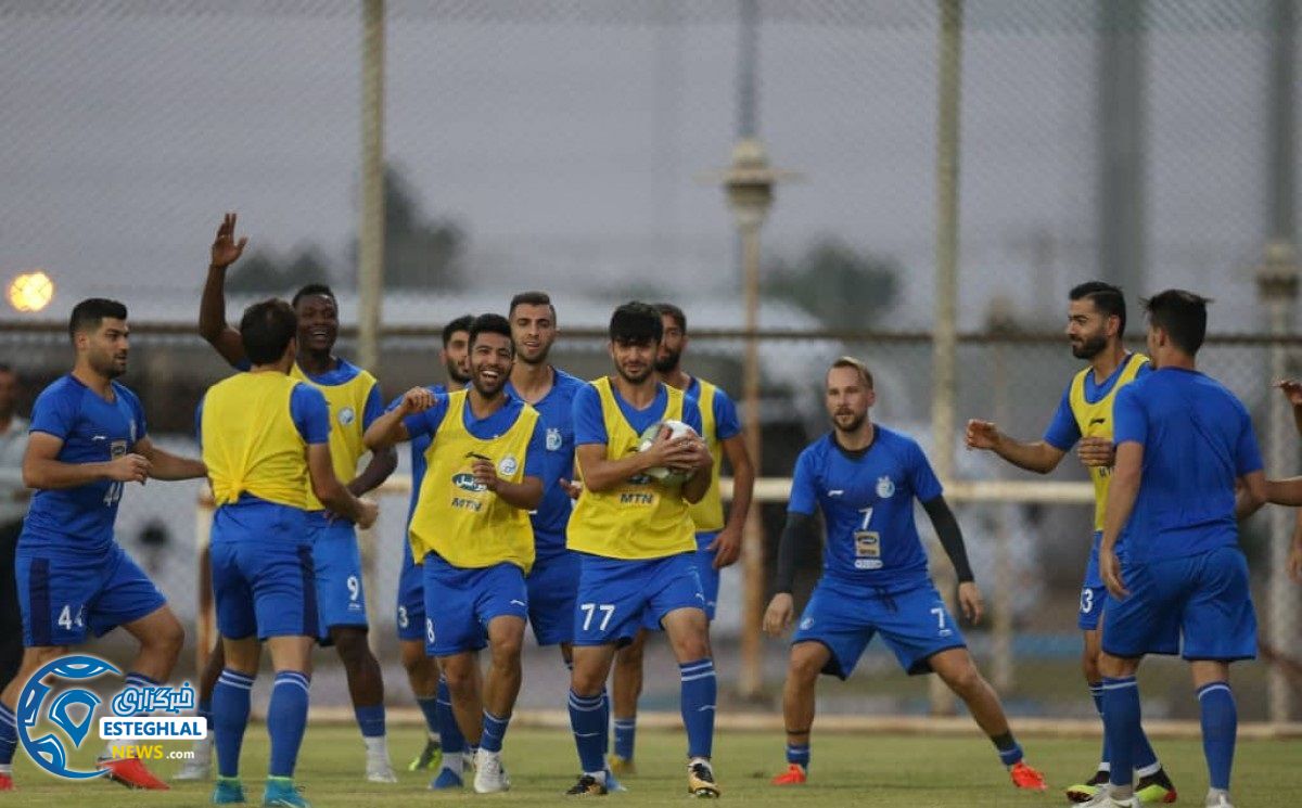 تمرین استقلال جمعه 13 مهر 97 در اهواز