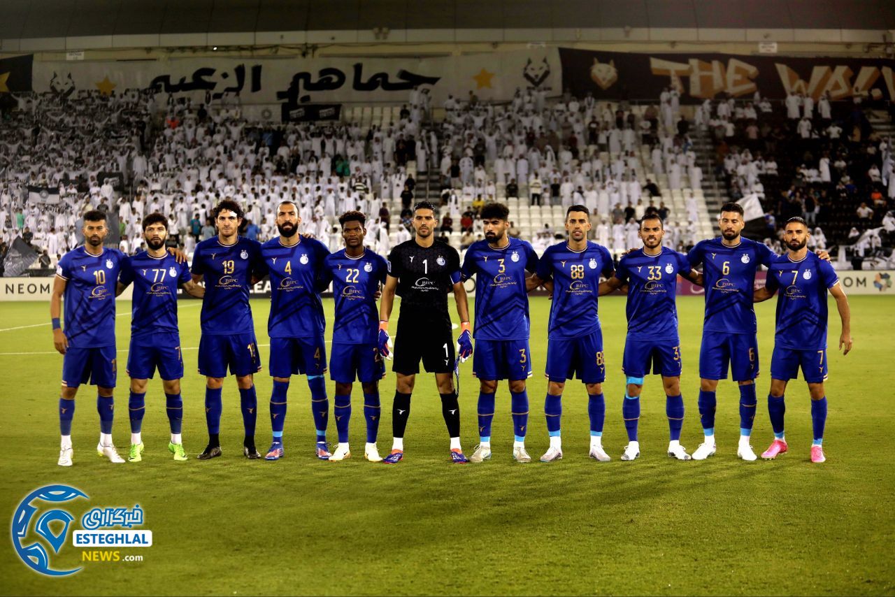 ترکیب استقلال مقابل النصر عربستان