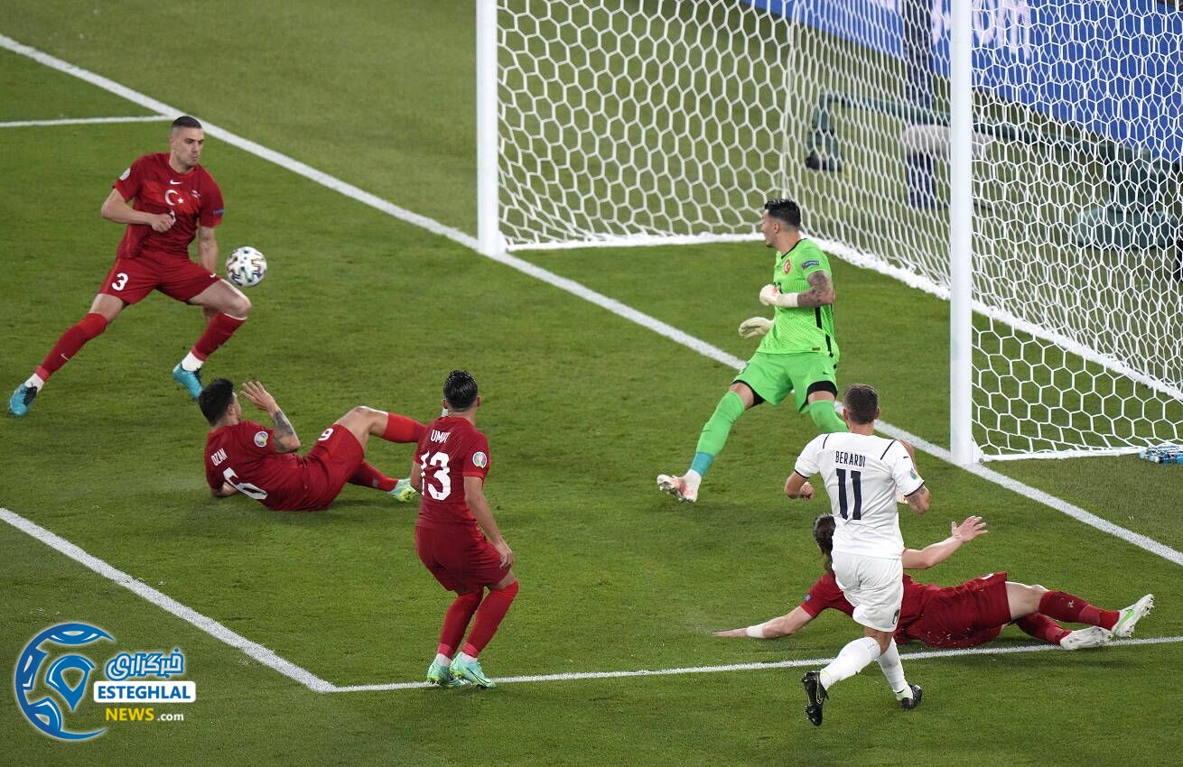 ترکیه 0-3 ایتالیا