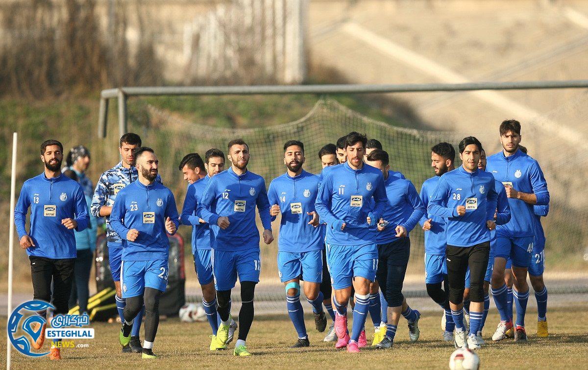 تمرین استقلال 3 بهمن ماه 97