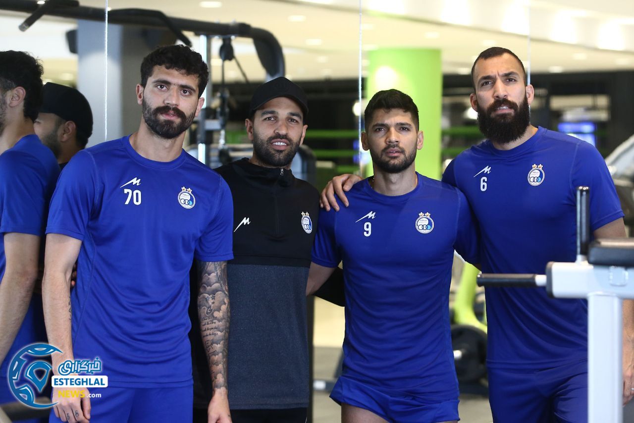 تمرین بدنسازی استقلال