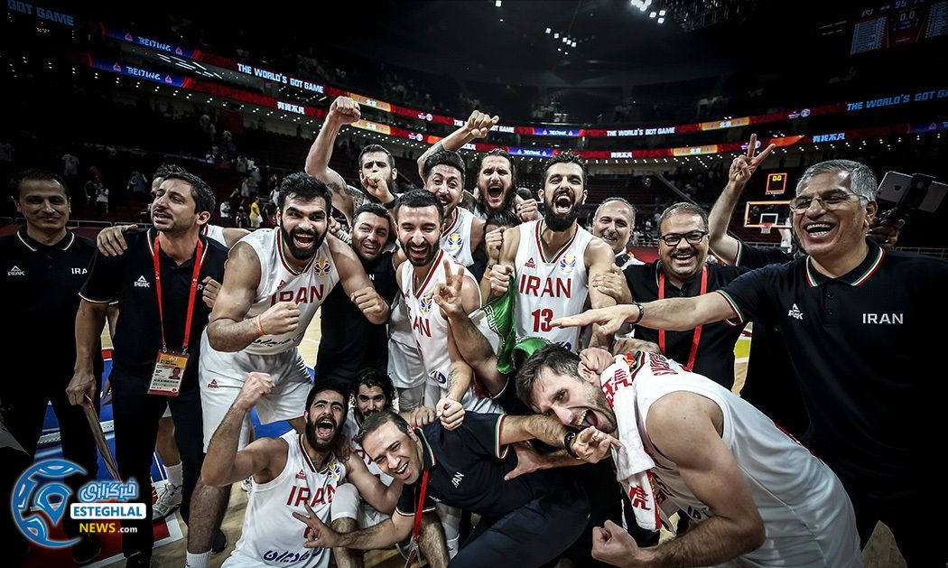 دیدار تیم ملی بسکتبال ایران و فیلیپین